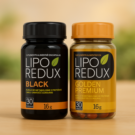 Pack 2 Lipo Redux™ Black + Golden
