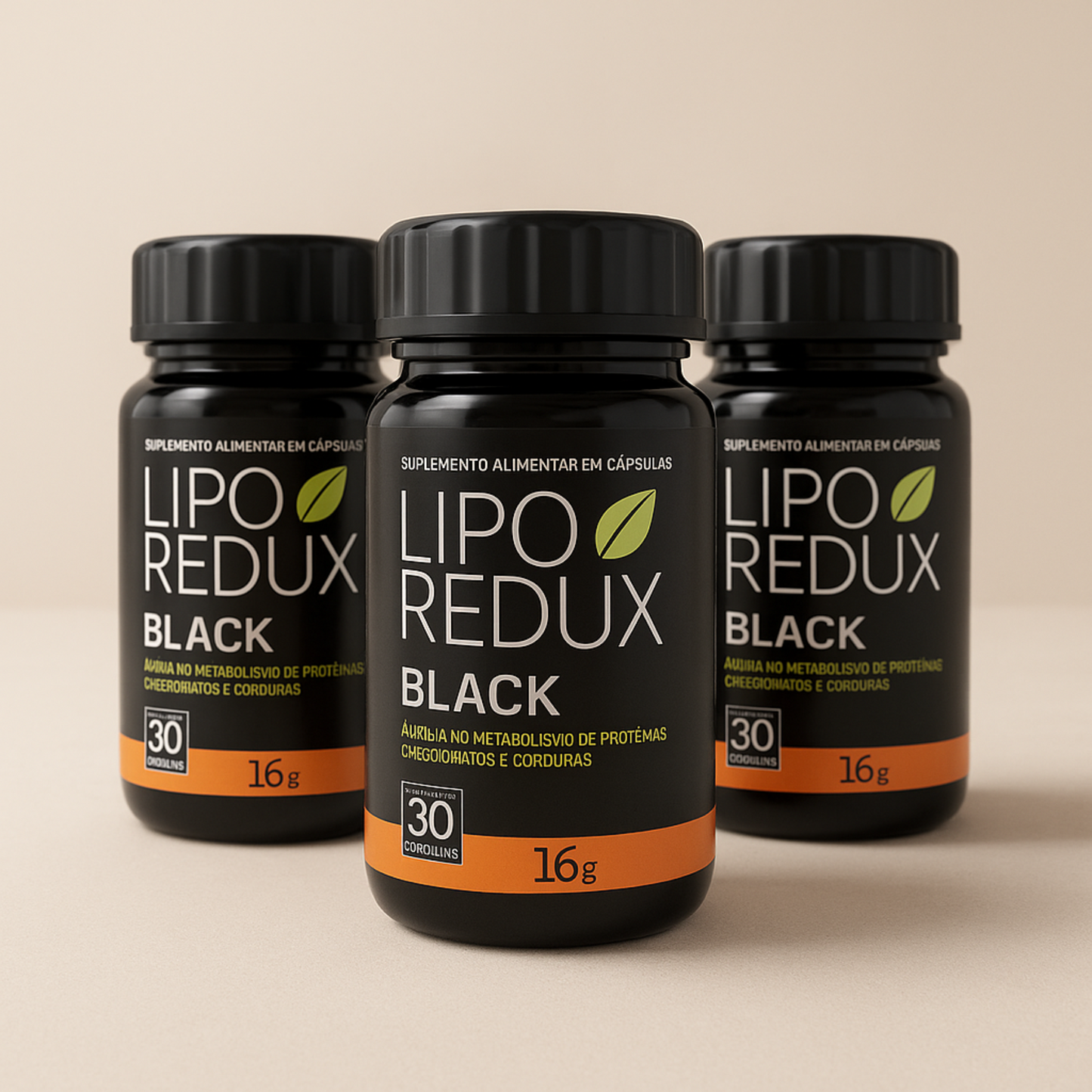 Pack 3 Lipo Redux™ Black